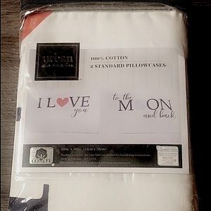 2 Standard Pillow Cases